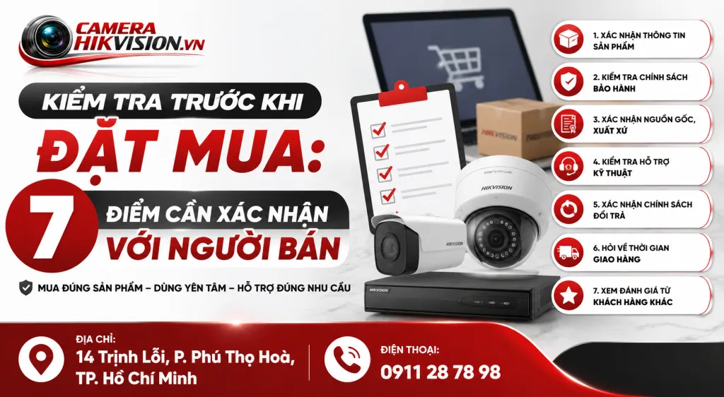 Kiểm tra trước khi đặt mua: 7 điểm cần xác nhận với người bán