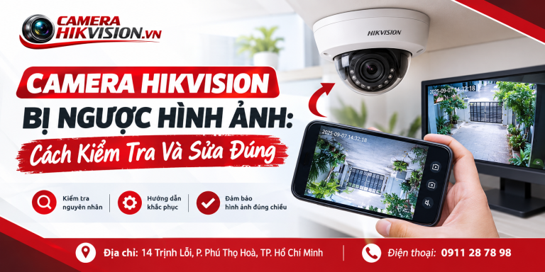 Camera Hikvision Bị Ngược Hình Ảnh: Cách Kiểm Tra Và Sửa Đúng