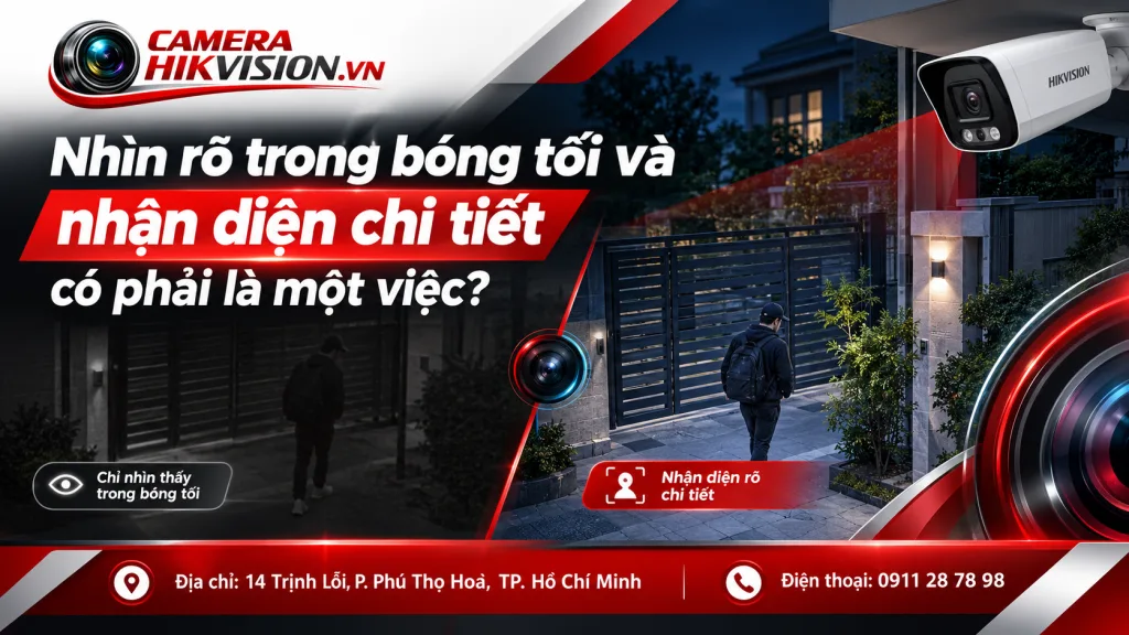 Nhìn rõ trong bóng tối và nhận diện chi tiết có phải là một việc?