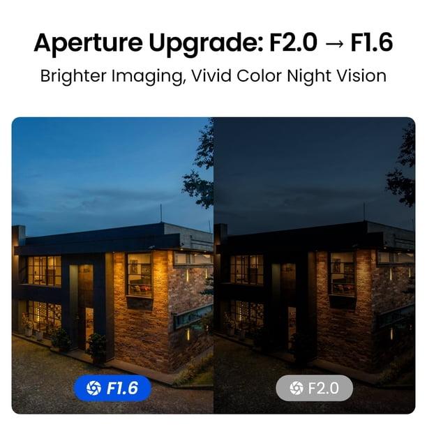 Camera F1.6 trong môi trường có ánh sáng ổn định