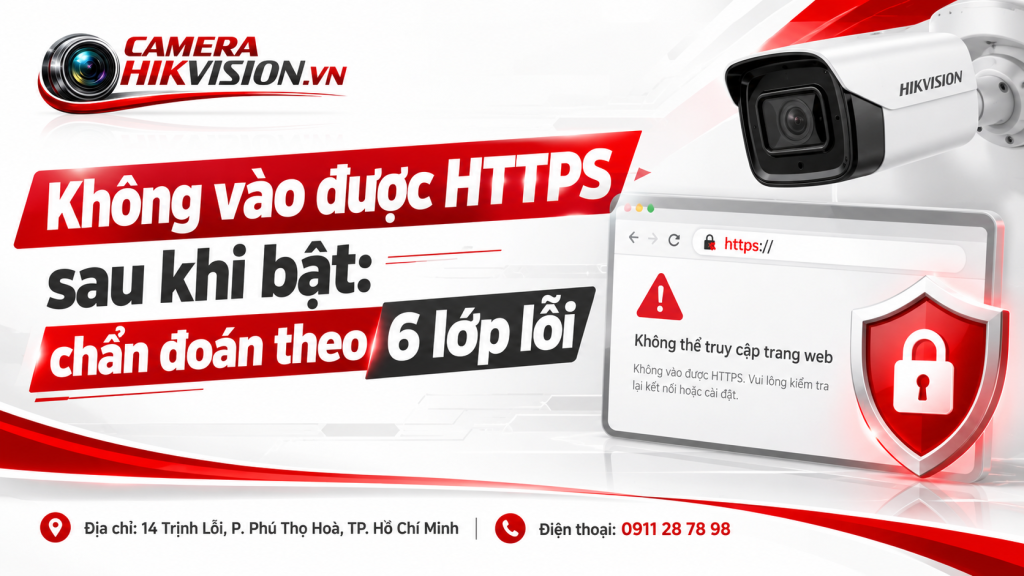 Không vào được HTTPS sau khi bật: chẩn đoán theo 6 lớp lỗi