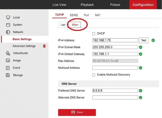 Bước 2: Đối chiếu IP, MAC và trạng thái kết nối