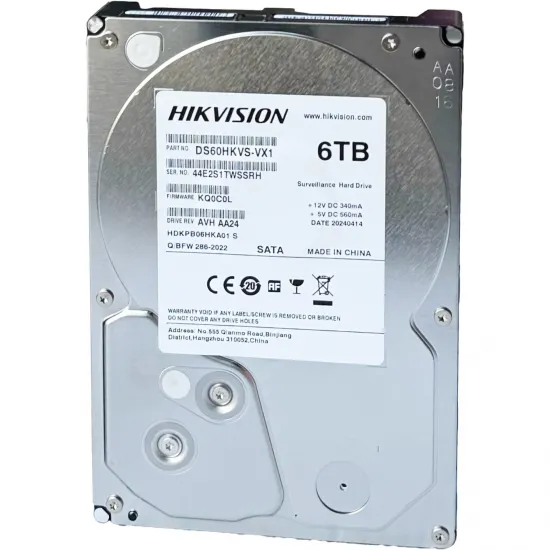 Ổ cứng 6TB Hikvision DS60HKVS-VX1 – Trường Thịnh Telecom